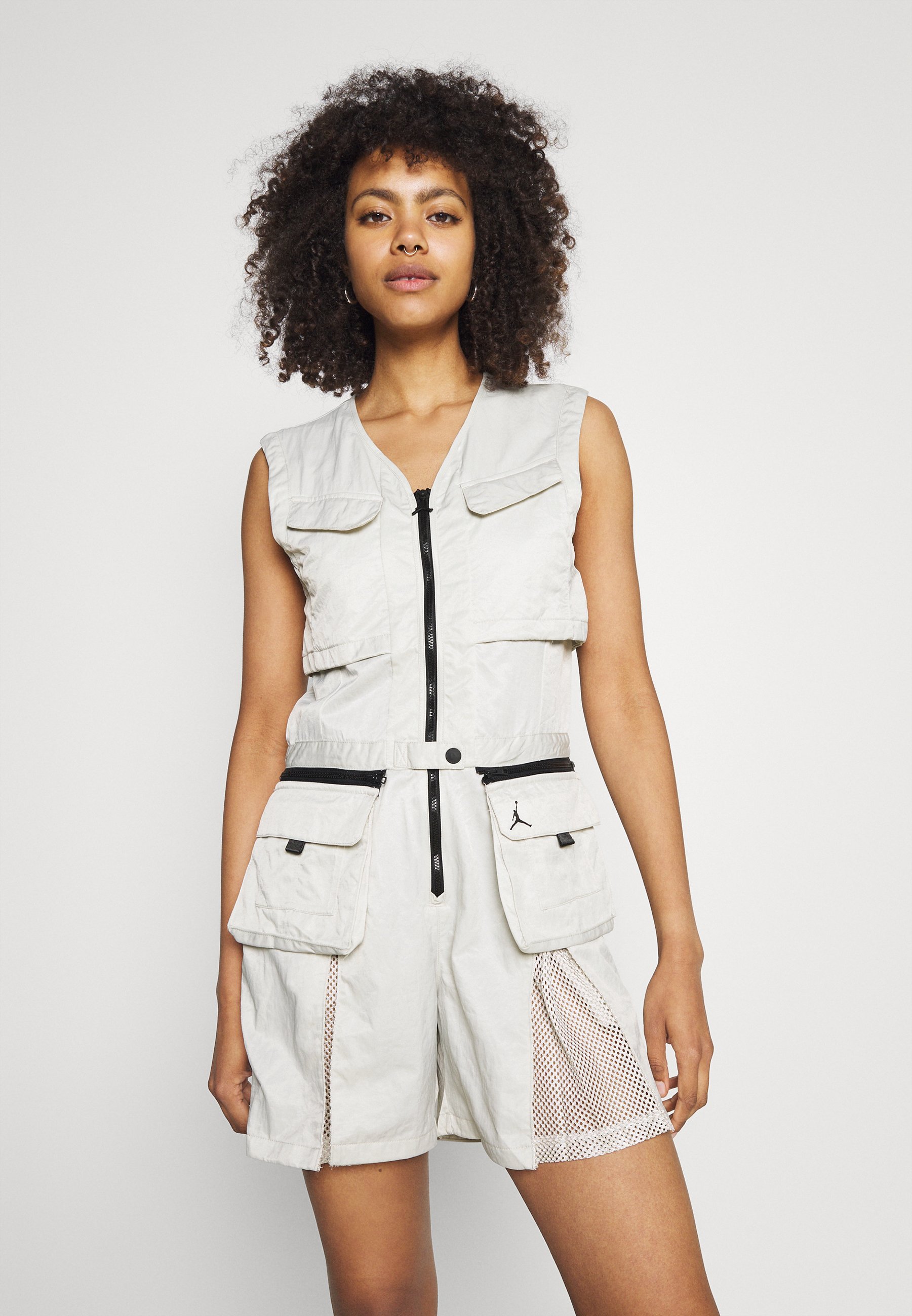 Jordan HEATWAVE - Tuta jumpsuit - light bone/beige - Zalando.it