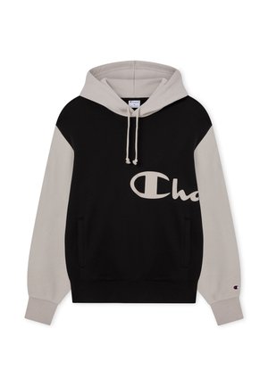 Champion, CHAMPION HOODED SWEATSHIRT CHAMPION HERITAGE EVOLUTION - Kapuzenpullover - black