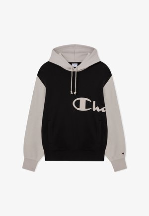 Champion, CHAMPION HOODED SWEATSHIRT CHAMPION HERITAGE EVOLUTION - Kapuzenpullover - black