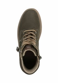 Tamaris ELEGANTE  - Kotníkové boty na platformě - olive