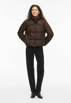 VIKARLA NEW SHORT PUFFER  - Vinterjakker - coffee bean