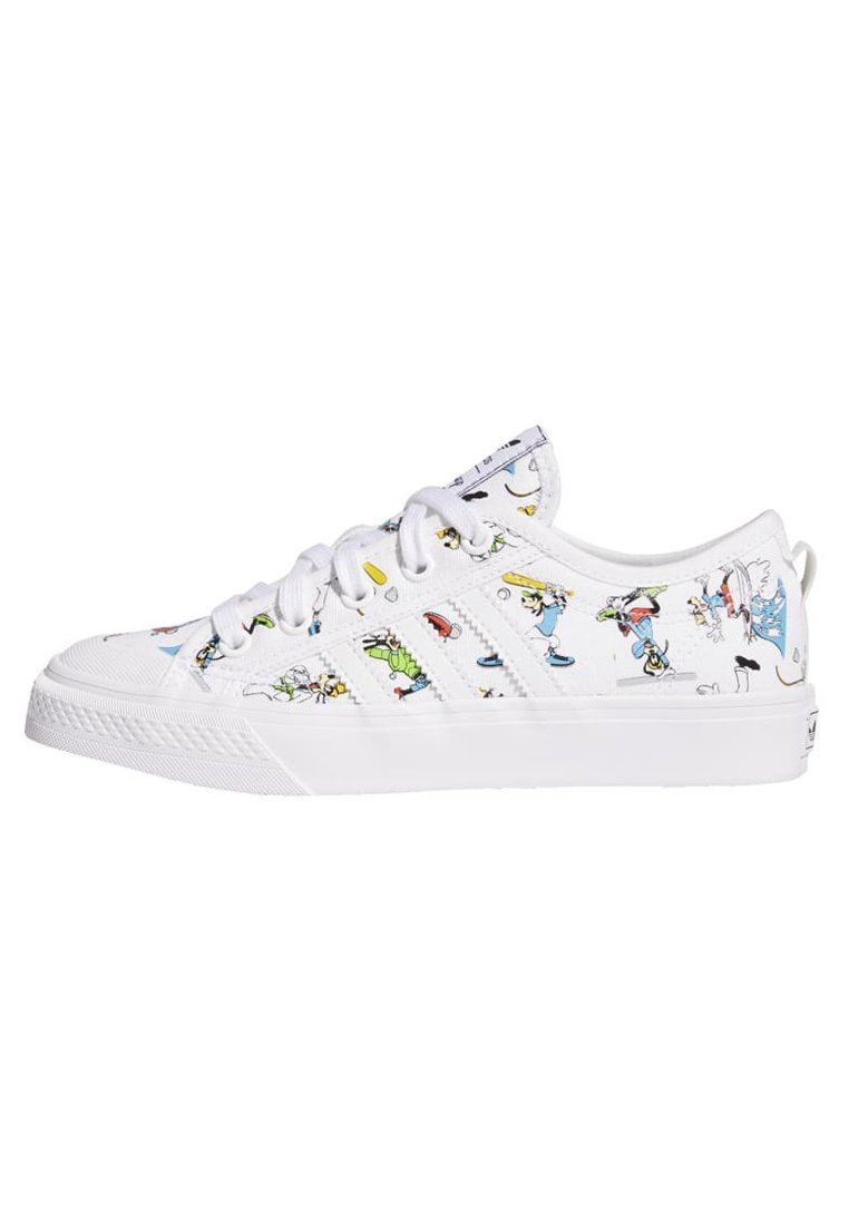 adidas Originals NIZZA X DISNEY SPORT GOOFY SHOES Baskets Baskets nizza x disney sport goofy blanc Adidas Originals