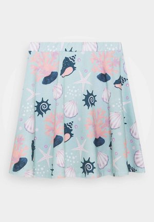 SHELLS PEARLS SKIRT - Áčková sukně - light blue