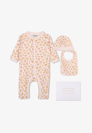 KENZO kids, ENSEMBLE TEXTILE - Bonnet - litchi