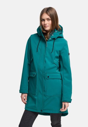 Navahoo MORGENNEBEL - Regenjacke / wasserabweisende Jacke - petrol melange