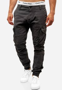 ALEX - Cargohose - dark grey