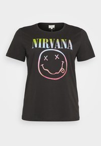 CARNIRVANA LIFE BOXY TEE - Apdrukāts T-krekls - phantom