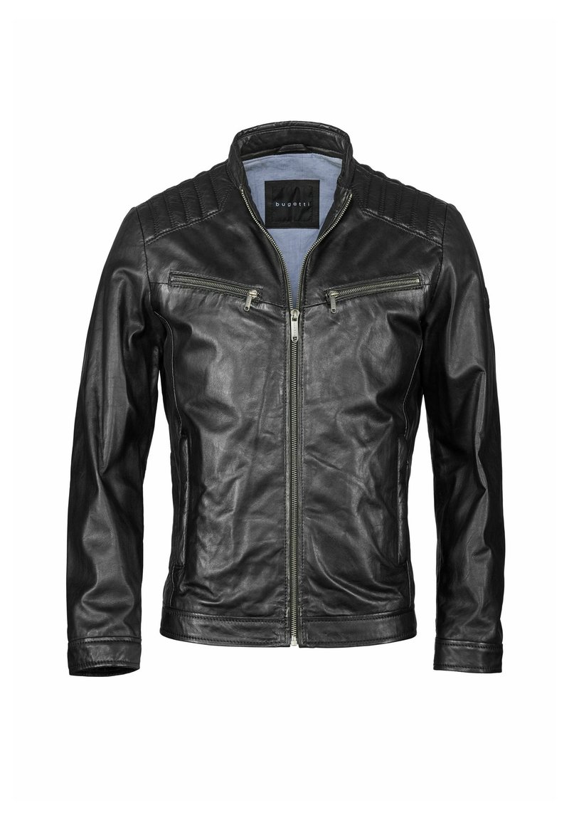 bugatti Leren jas - black
