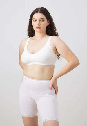 Sloggi, 6 PACK LONG BASIC - Boxer da donna - bianco