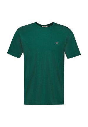 GANT SHIELD - T-Shirt basic - grün deep forest green