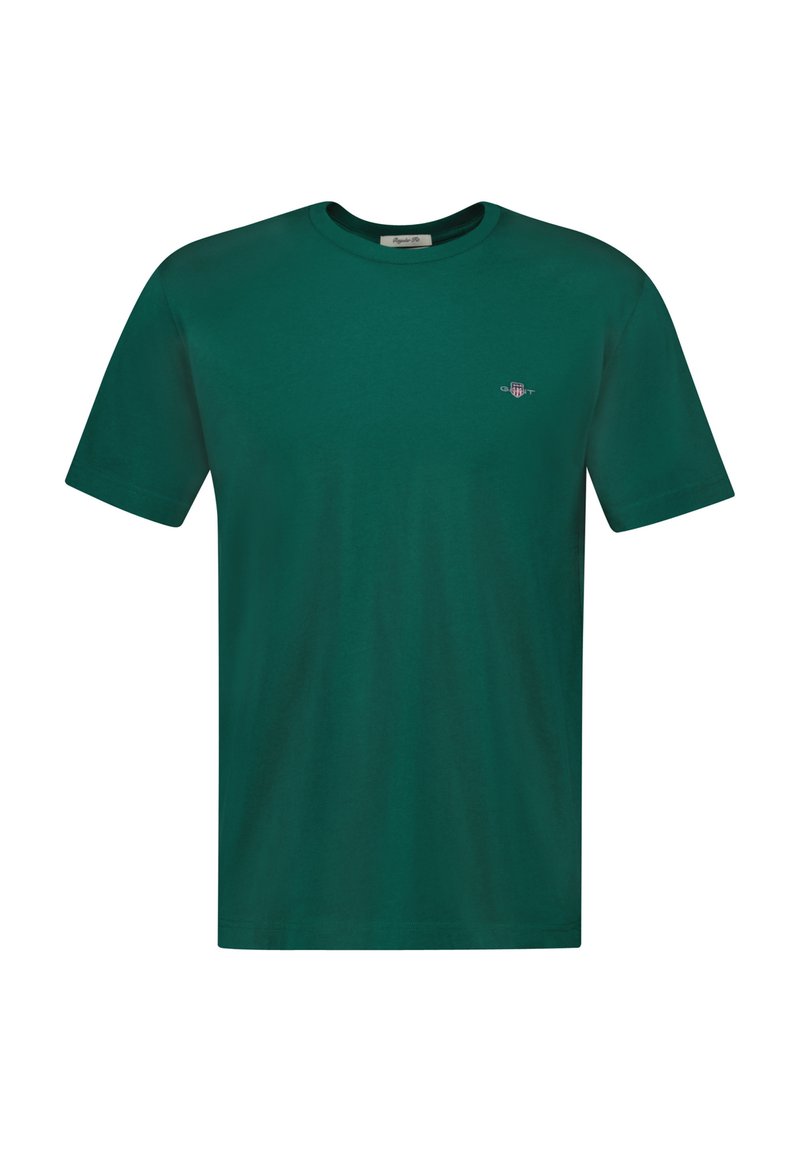 GANT GANT SHIELD - Basic T-shirt - grün deep forest green