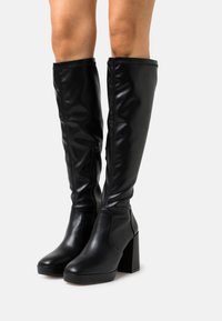 RAID CANNON - Botas de plataforma - black