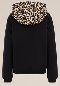 WE Fashion Mikina s kapucí - black