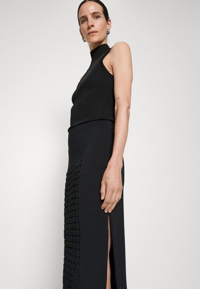 A.W.A.K.E. MODE SKIRT WITH FRAME INSERT - Μάξι φούστα - black