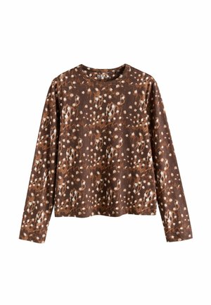 Next, LONG SLEEVE CREW NECK T-SHIRT - Langærmet T-shirt - deer print