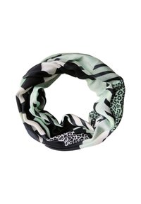 Street One Damen Loop Schal - Gemustert In Schwarz Für Stylische Accessoires