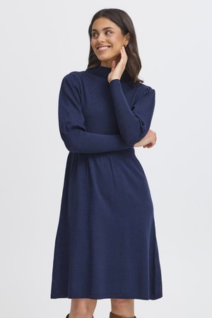 Fransa FRDEDINA 4 - Strikkjoler - peacoat