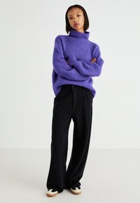 GAP CASHSOFT TAILORED PANT - Trousers - black