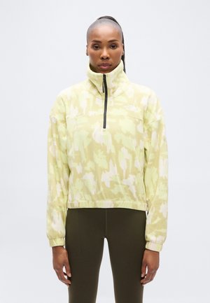 MOUNTAIN ATHLETICS ZIP - Flísová bunda - lemon mist