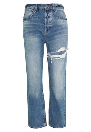 Vaqueros boyfriend - destroyed denim