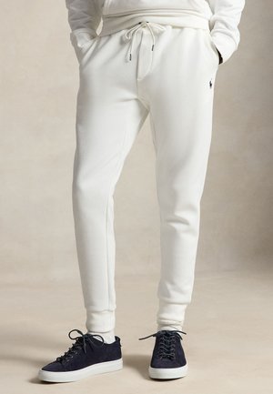 Polo Ralph Lauren, DOUBLE-KNIT JOGGER PANT - Долнище на анцуг - white
