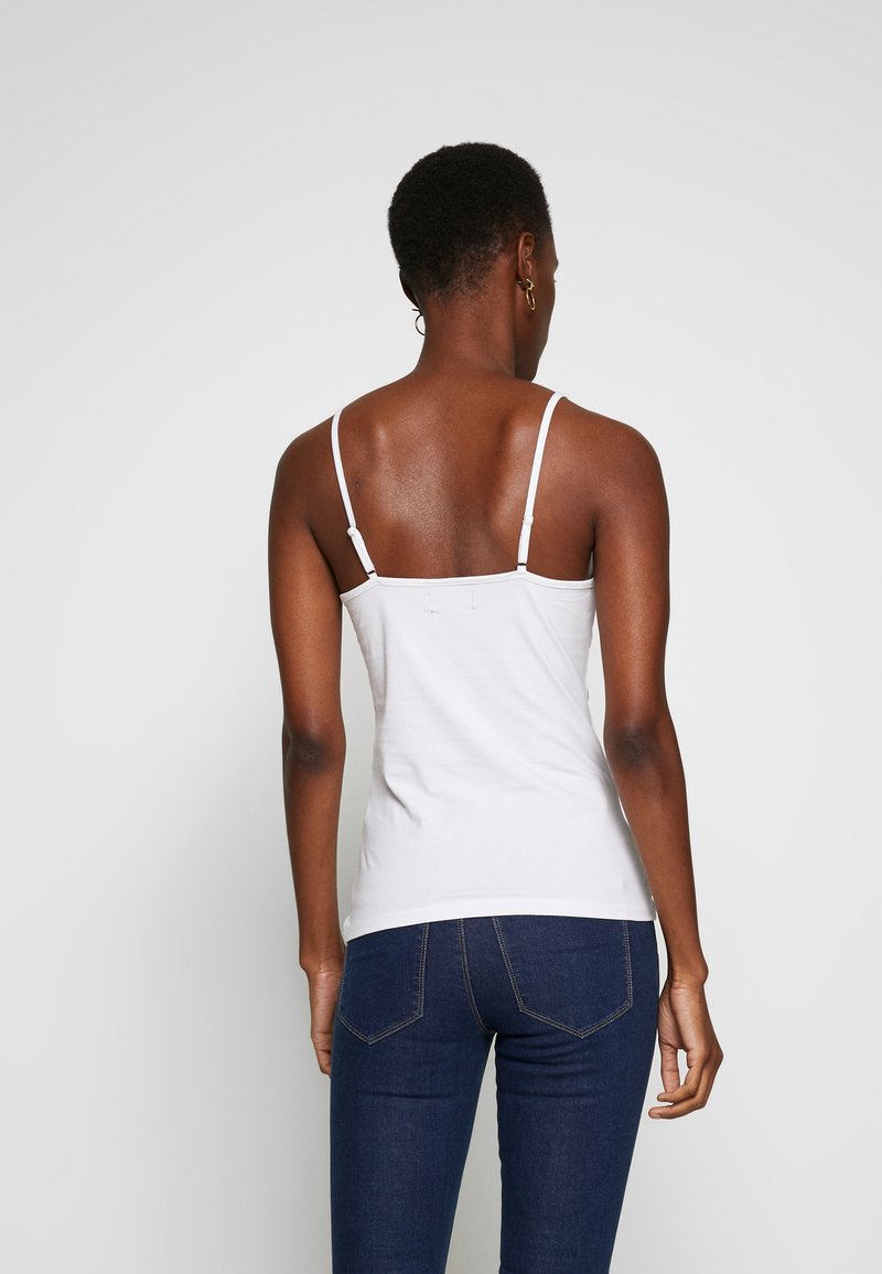 Damen T-Shirts | Even&Odd Tall TRIM CAMI 2 PACK Top white/black/weiß - UA55281 Damen T-Shirts | Even&Odd Tall TRIM CAMI 2 PACK Top white/black/weiß - UA55281