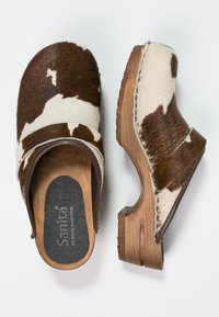 Sanita CAROLINE OPEN - Clogs - brown