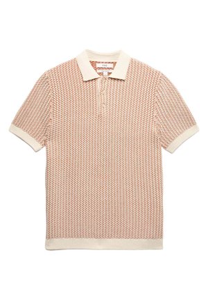 Marks & Spencer, TEXTURED  - Polo - burnt orange