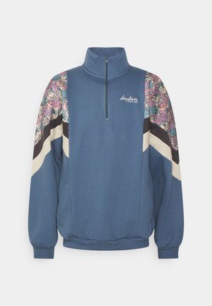CREW JEAN BAHAMAS - Zip-up sweatshirt - prusia/grey/beige