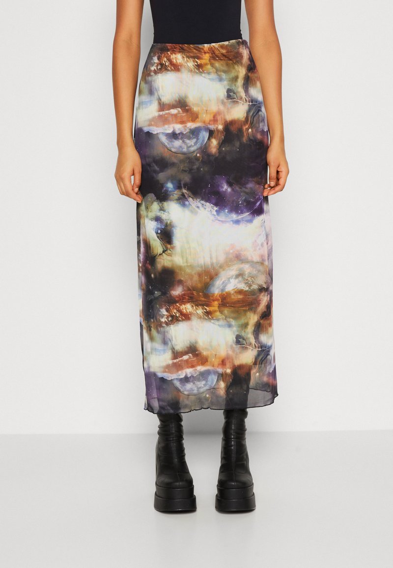 ONLY ONLVANILLA SKIRT Maxi skirt black Zalando.co.uk