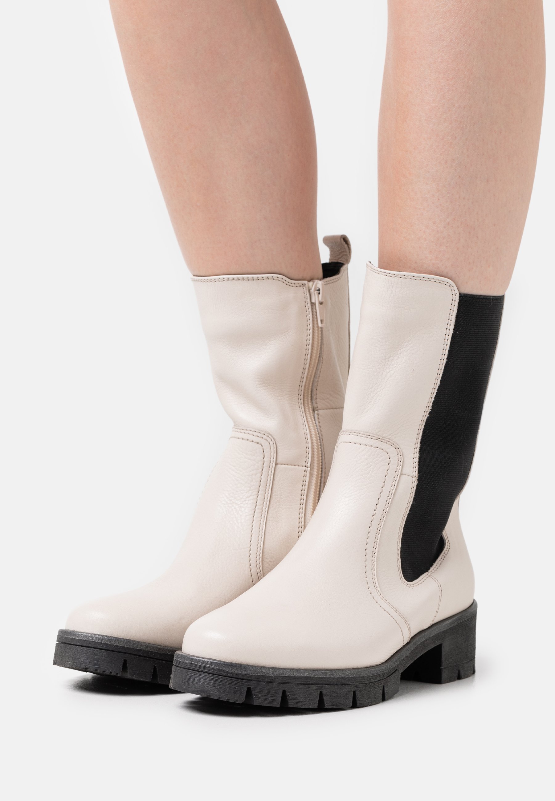 Jana Botas con plataforma - ivory/crema - Zalando.es