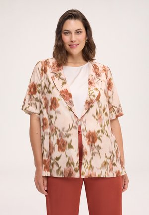 Fiorella Rubino GIACCA STAMPATA - Leichte Jacke - beige