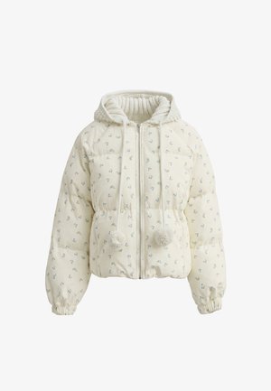 myMo, POP - Winter jacket - cream blue