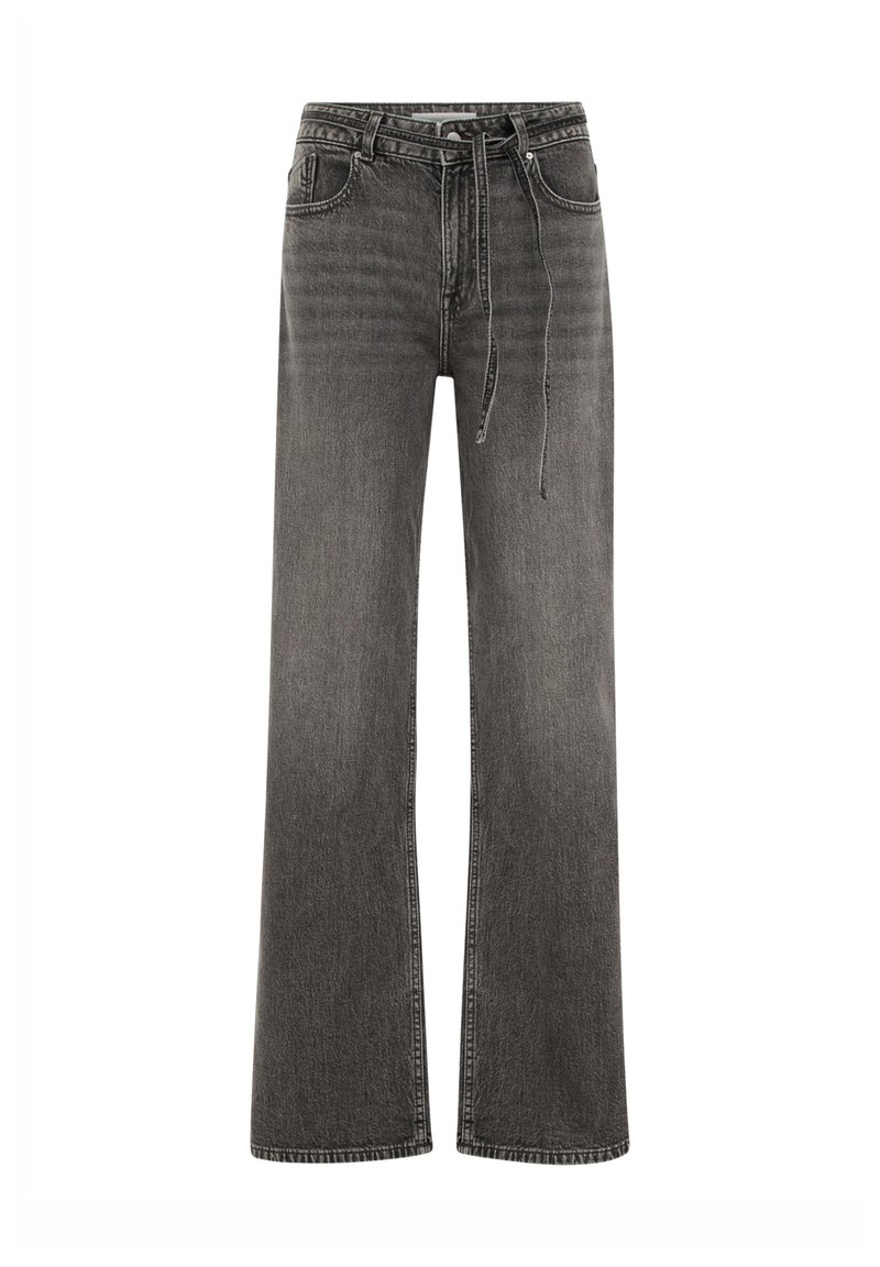 WE Fashion BLUE RIDGE - Jeans Relaxed Fit - dark grey/mørkegrå - Zalando.dk