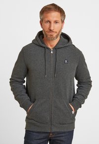 TOG24 ALDEN - Zip-up sweatshirt - dark grey marl