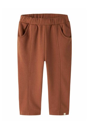 Lil' Atelier SWEATPANTS LOOSE FIT - Pantalon de survêtement - maple syrup