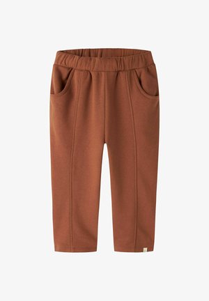 Lil' Atelier, SWEATPANTS LOOSE FIT - Tepláky - maple syrup