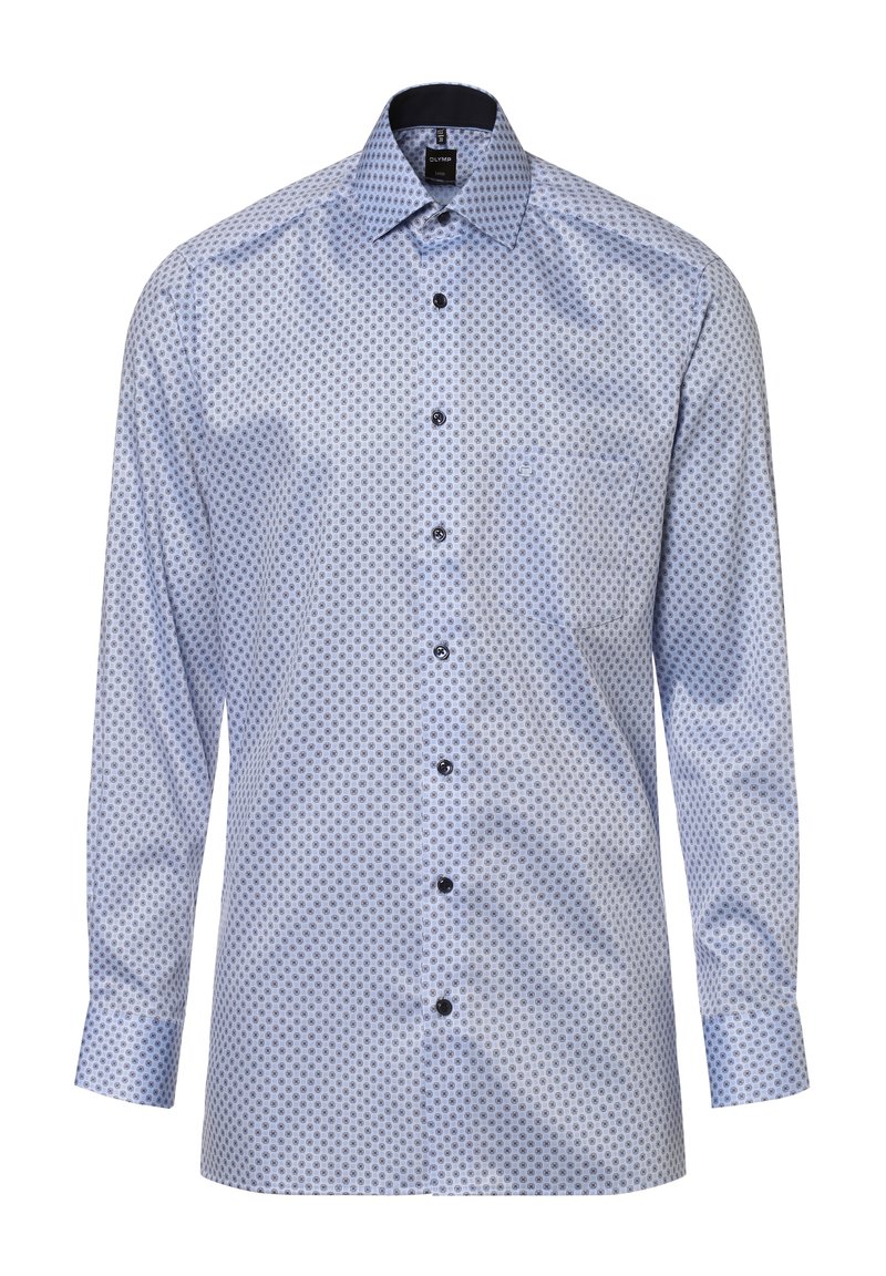 Herren Komplettanzüge | OLYMP Businesshemd hellblau marine/blau - ZL73579 Herren Komplettanzüge | OLYMP Businesshemd hellblau marine/blau - ZL73579