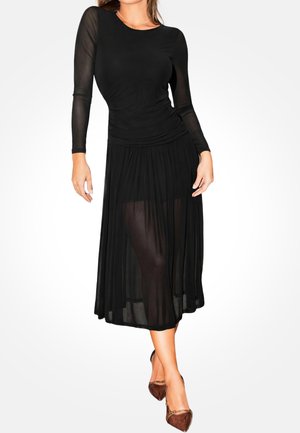 Cupshe, ELEGANT WITH RUCHED DETAILING - Freizeitkleid - black
