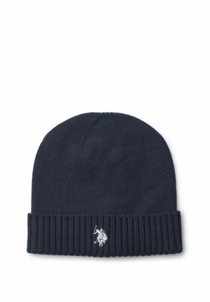 U.S. Polo Assn., HEADGEAR UNISEX - Плетена шапка - dark sapphire