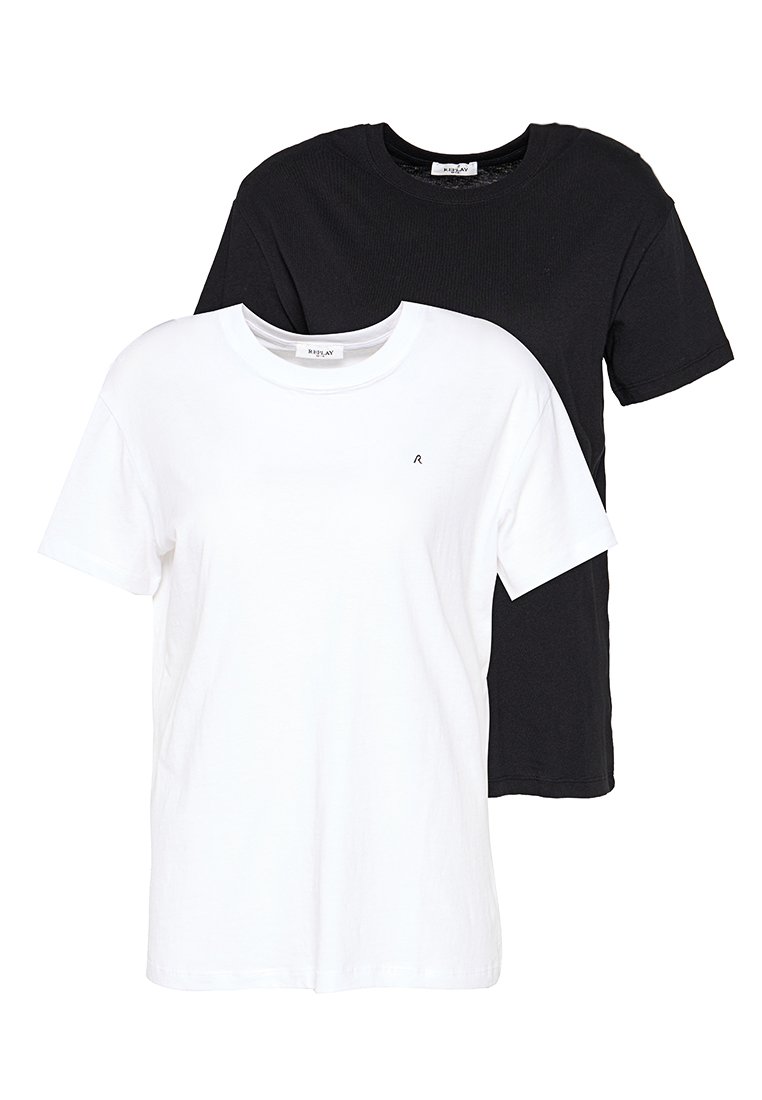 Replay T-shirt basic wit