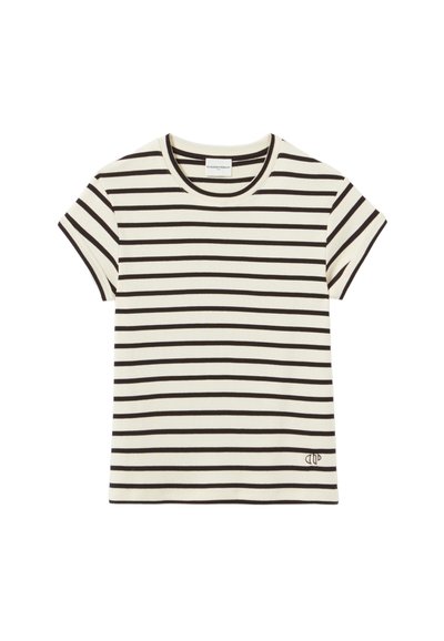 Claudie Pierlot T-SHIRT MANCHES COURTES MARINIÈRE - Camiseta estampada - bicolore