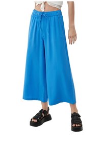 QS CULOTTE MIT WIDE LEG - Spodnie materiałowe