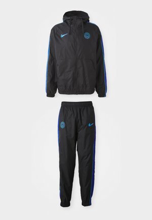 Nike Performance INTER MILAN SPORT ESSENTIALS TRACKSUIT - Veste coupe-vent - black/lyon blue/chlorine blue