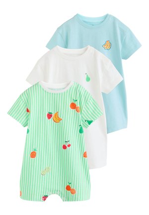 Next, REGULAR FIT ROMPERS 3 PACK   - Jumpsuit - blue fruit print