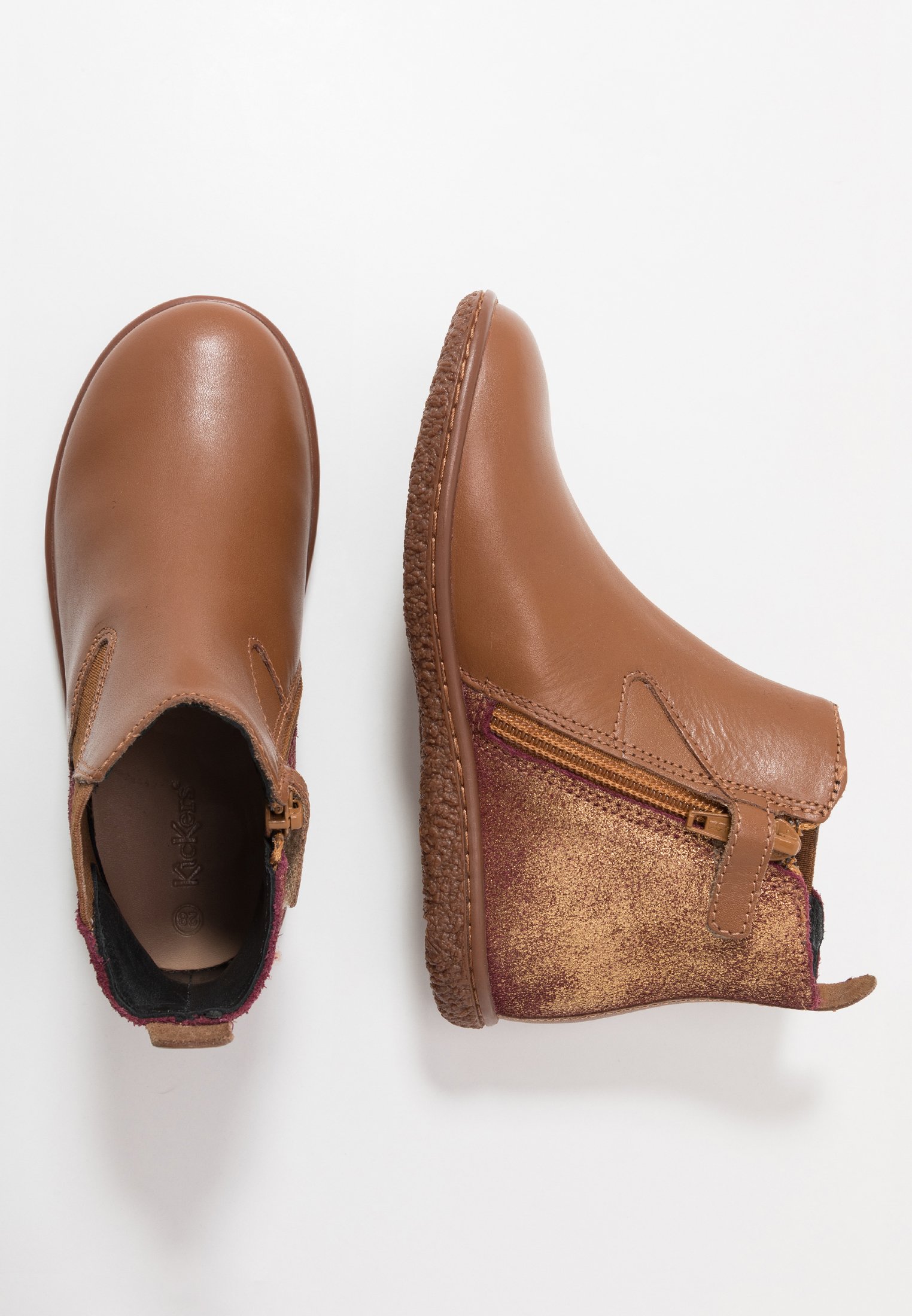 boots vermillon kickers