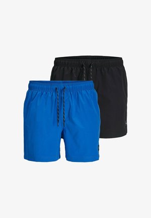 Jack & Jones 2 PACK - Badeshorts - schwarz/blau