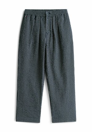 Pantaloni - dark blue stripes