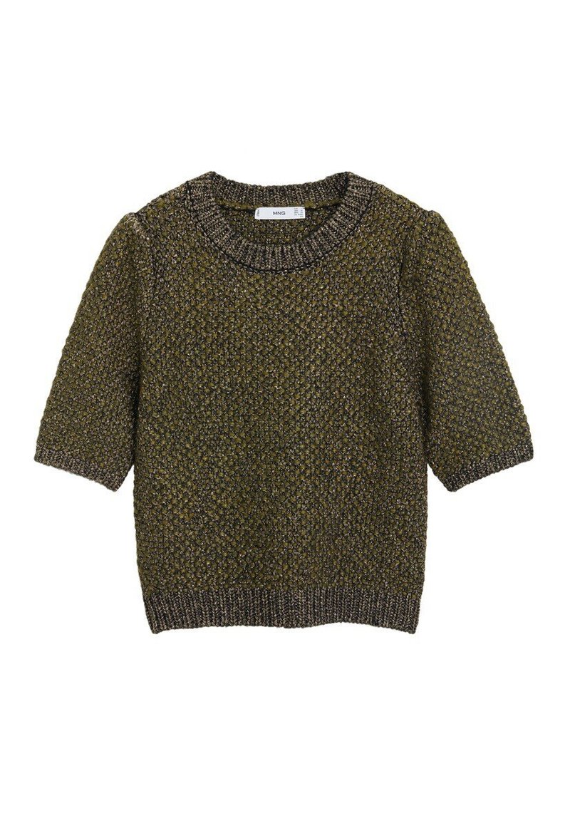 Mango T-shirt print kaki Mango T-shirt print kaki