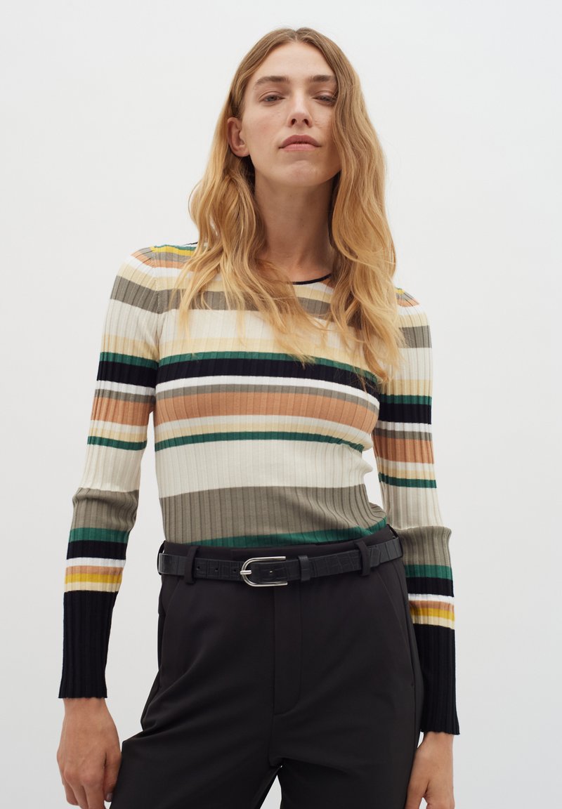 InWear Svetrík - multi stripes